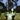 Garden and outdoor tables with light
