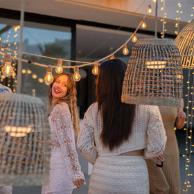 Outdoor String Lights With 10 LED Bulbs – Allegra