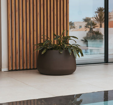 CAMELIA 80 color round flowerpot