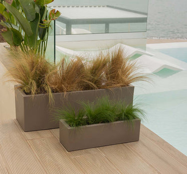 JARA rectangular color pot 100 x 40