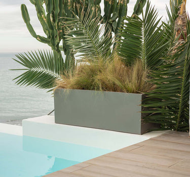 JARA rectangular color pot 100 x 35