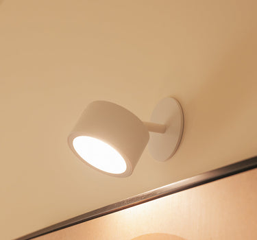 Round wireless indoor wall light ROLL 8