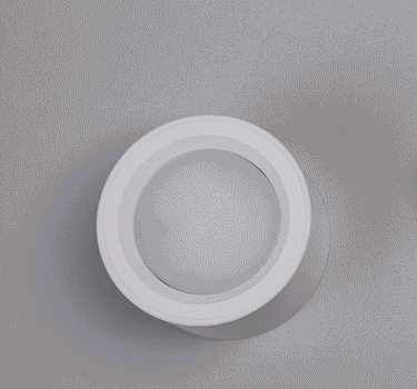Round wireless indoor wall light ROLL 8
