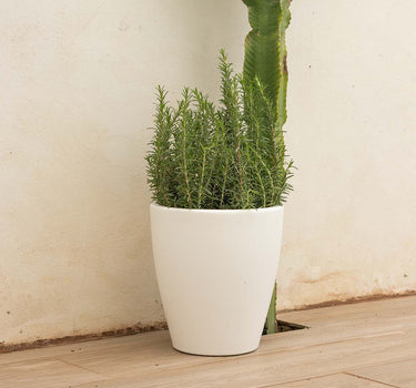 Round Outdoor Planter 12 Inch – Violeta